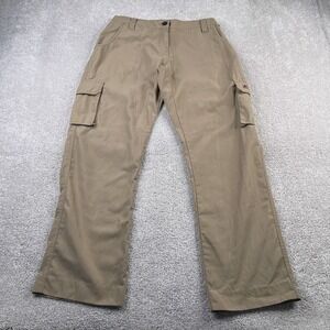 Gamehide Pants Womens Medium Brown Cargo Insect Shield Elimitick Hiking Hunting‎